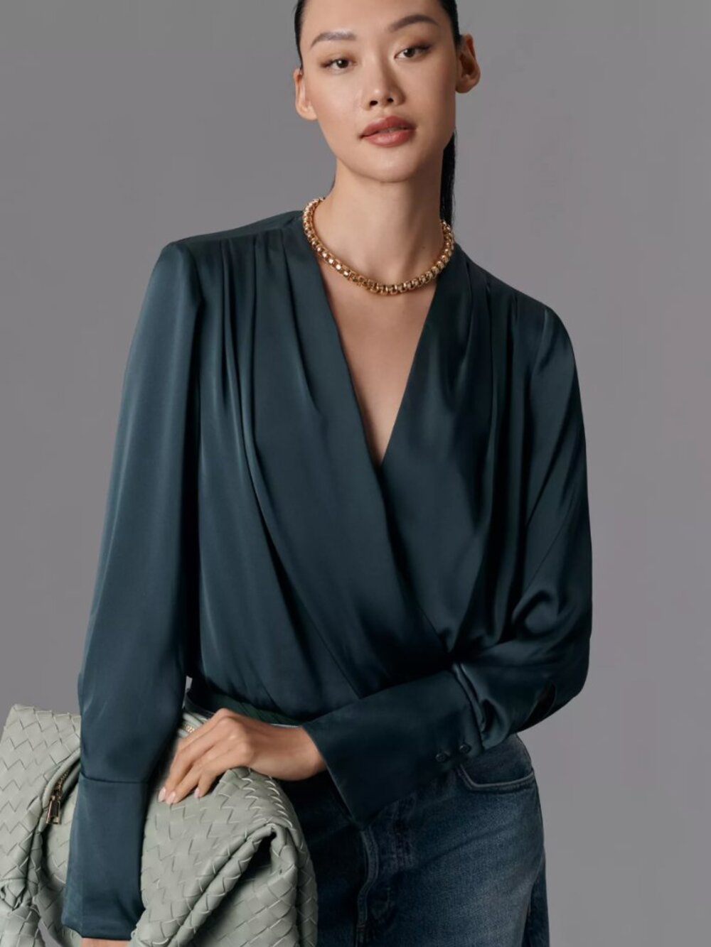 Favorite Daughter The Date Blouse Bodysuit